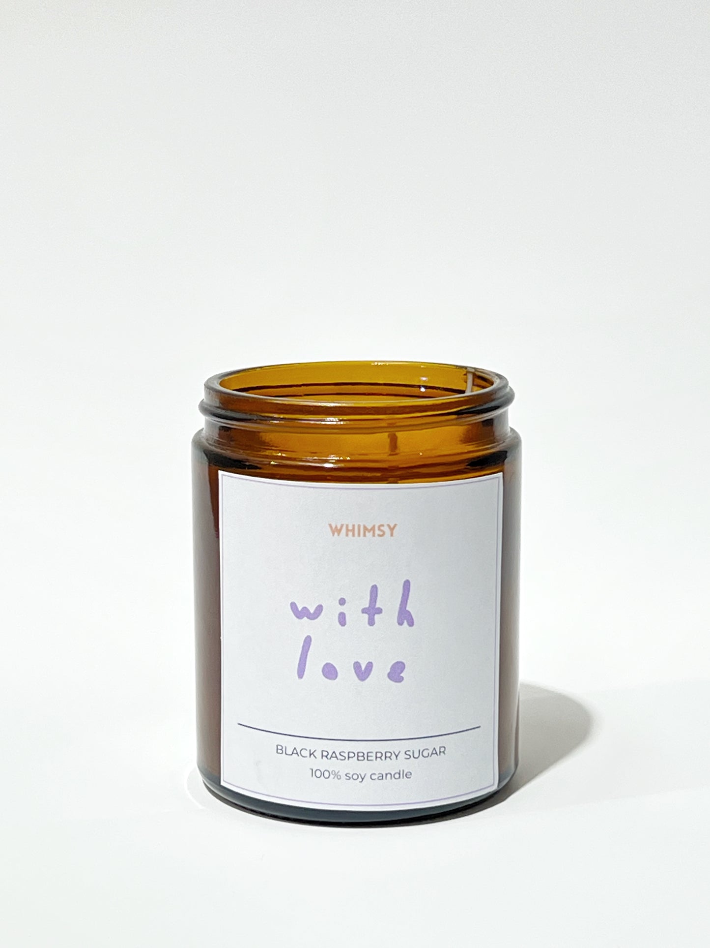 Soy wax candle