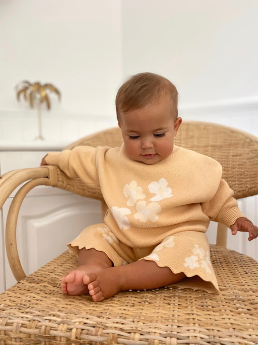 By Ziggy Lou - 100% cotton baby clothing. Featuring poppy jumper.
