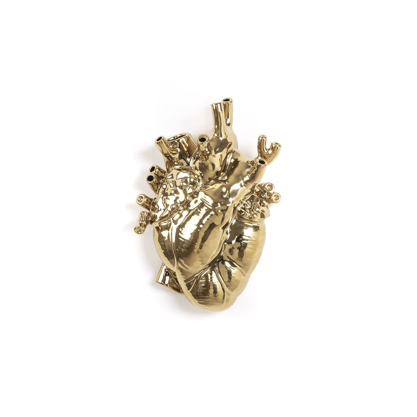 Love In Bloom Heart Vase | Gold Edition