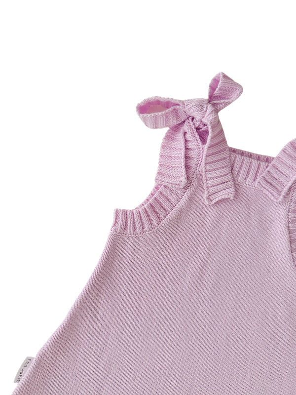 Lilac Knit Dress by Ziggy Lou