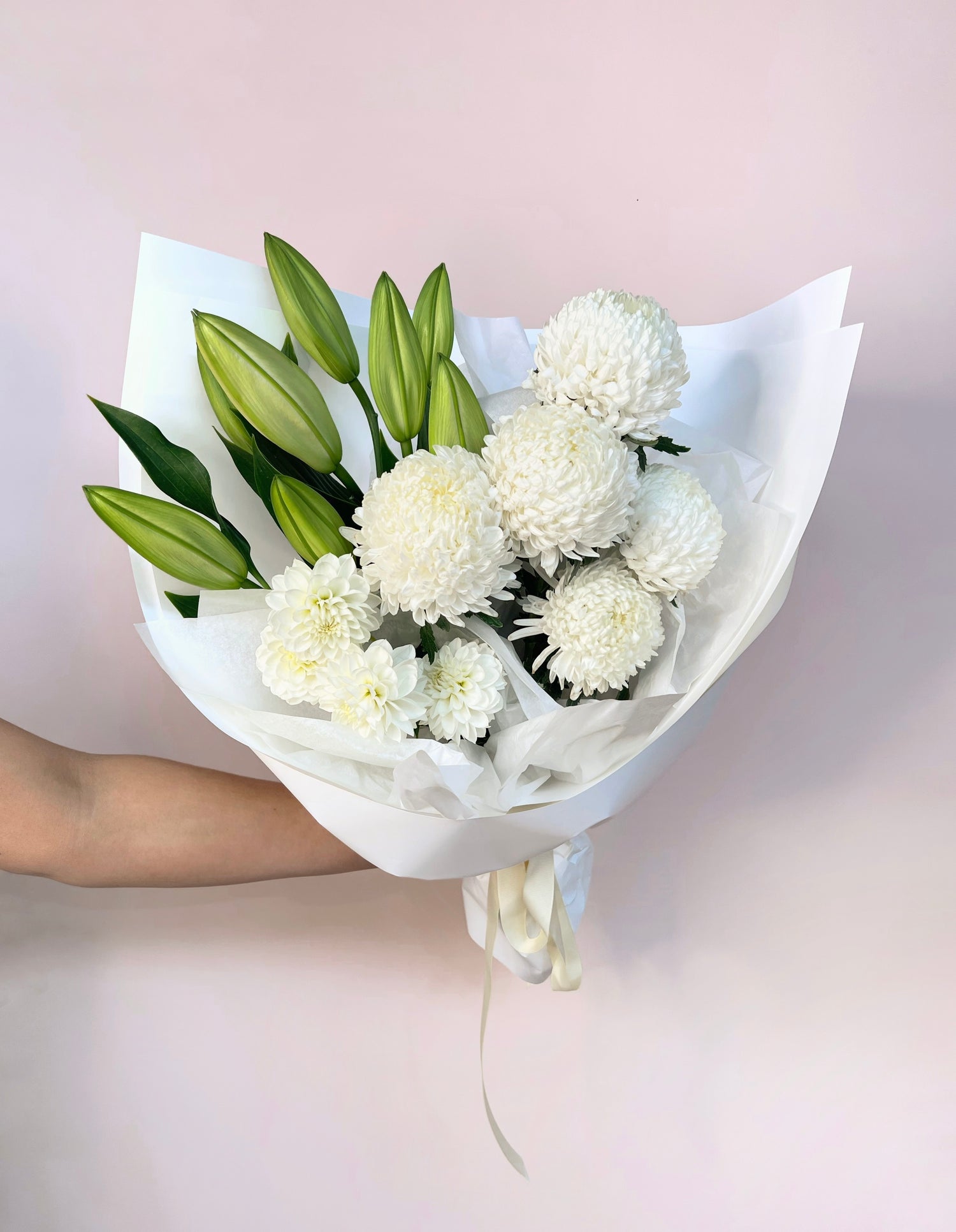 Fresh Home Flowers designed as a florist bouquet. Same day delivery Hobart Tasmania 