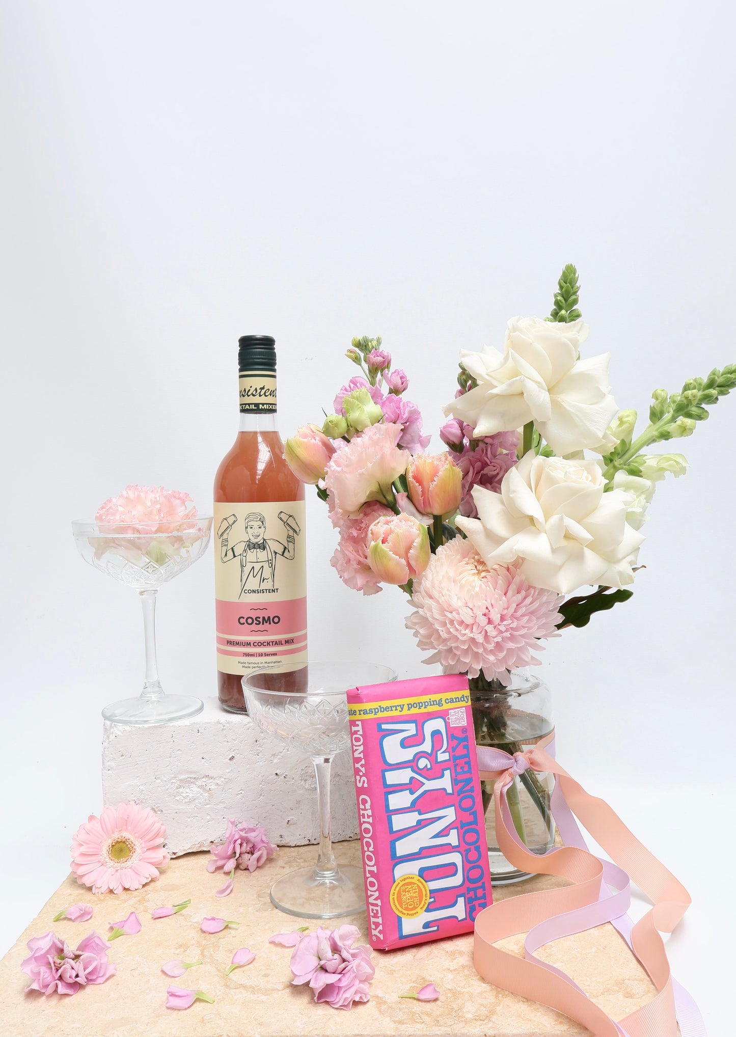 Let's Celebrate - Flowers & Gift Box