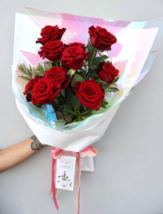 Lover | Red Roses & Body Oil - Valentine's Day