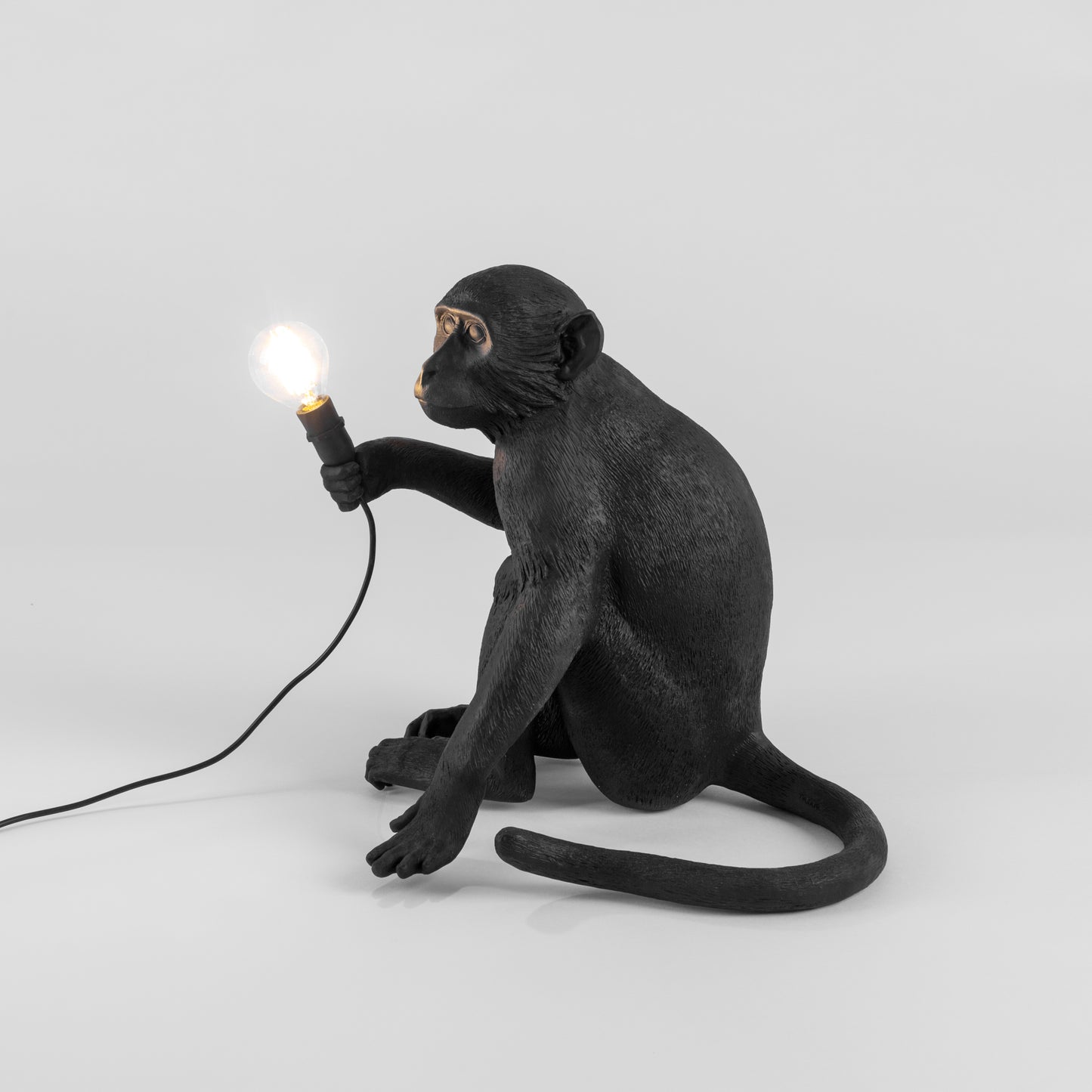 Monkey Lamp Sitting