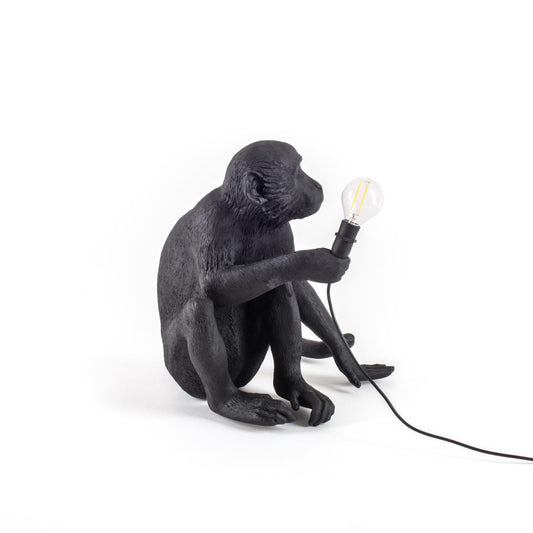 Monkey Lamp Sitting