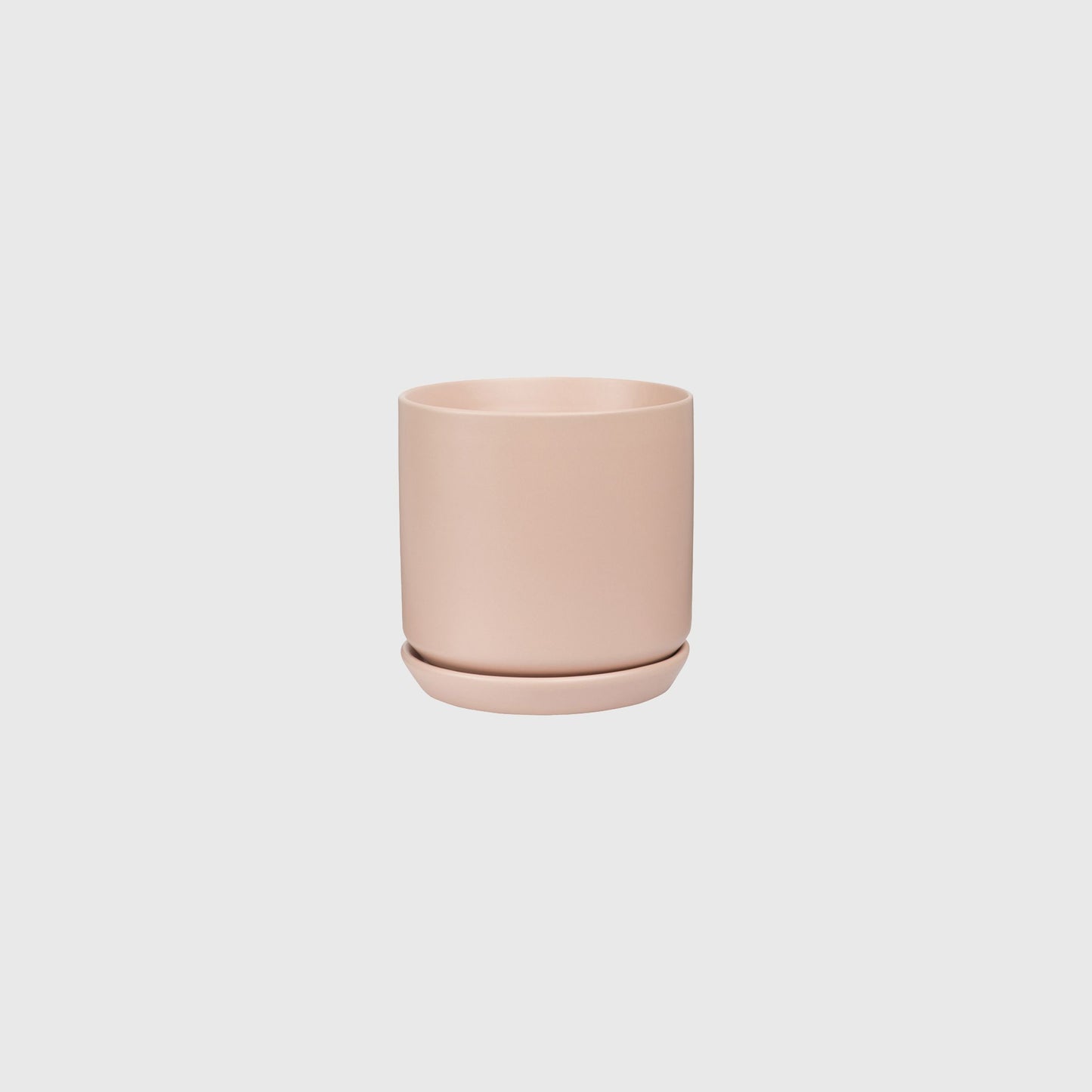 Soft Pink | Small Pot + Saucer
